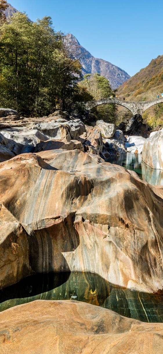 Ponte Dei Salti Lavertezzo Valle Verzasca 8 (© Ascona Locarno Tourism Foto Alessio Pizzicannella)