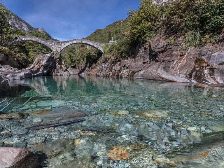 Ponte Dei Salti Lavertezzo Valle Verzasca 2 (© Ascona Locarno Tourism Foto Alessio Pizzicannella)