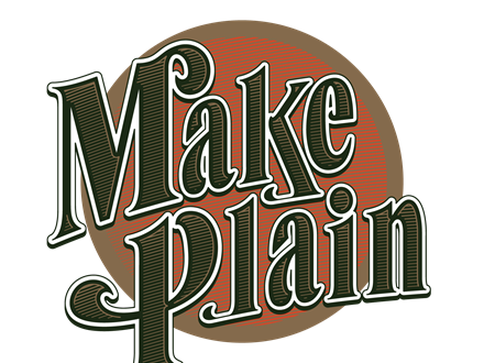 Make Plain Logo Dark Green